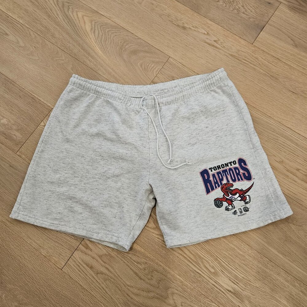 Vintage 1994 Toronto Raptors track shorts